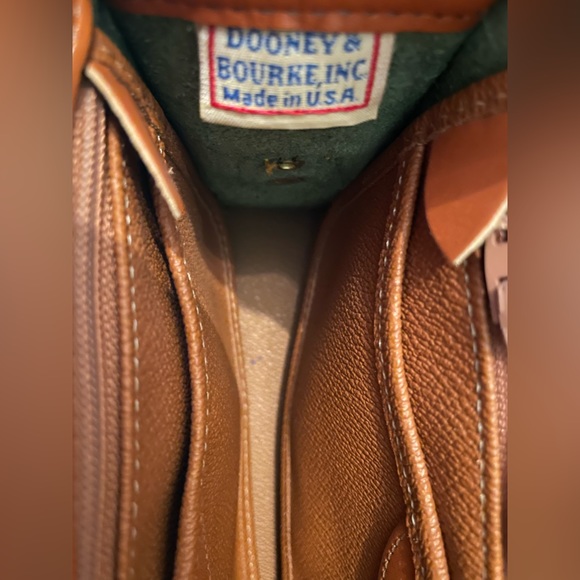 Dooney & Bourke Orange and Green Crossbody Bag - Picture 4 of 9